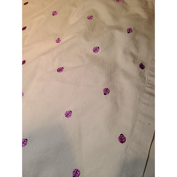 New NWT Kate Hill Casual Apple Green Embroidered Ladybug Skort Size 10 - Picture 12 of 12